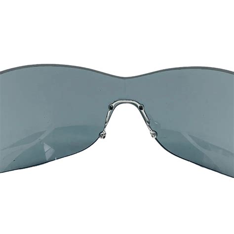 rimless star shield sunglasses prada|original Prada sunglasses price.